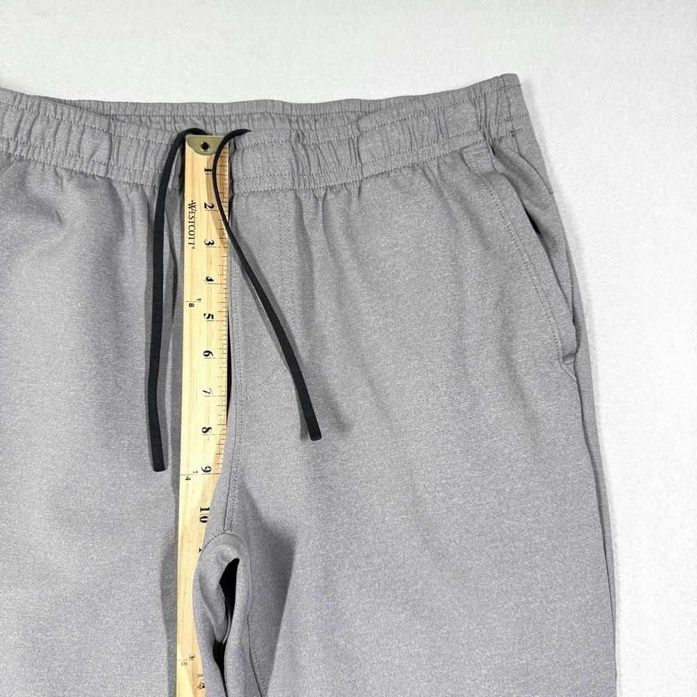Rhone Pants Mens Large Spar Tactel Jogger Performance Gym Training Grey Pull On - Picture 11 of 15